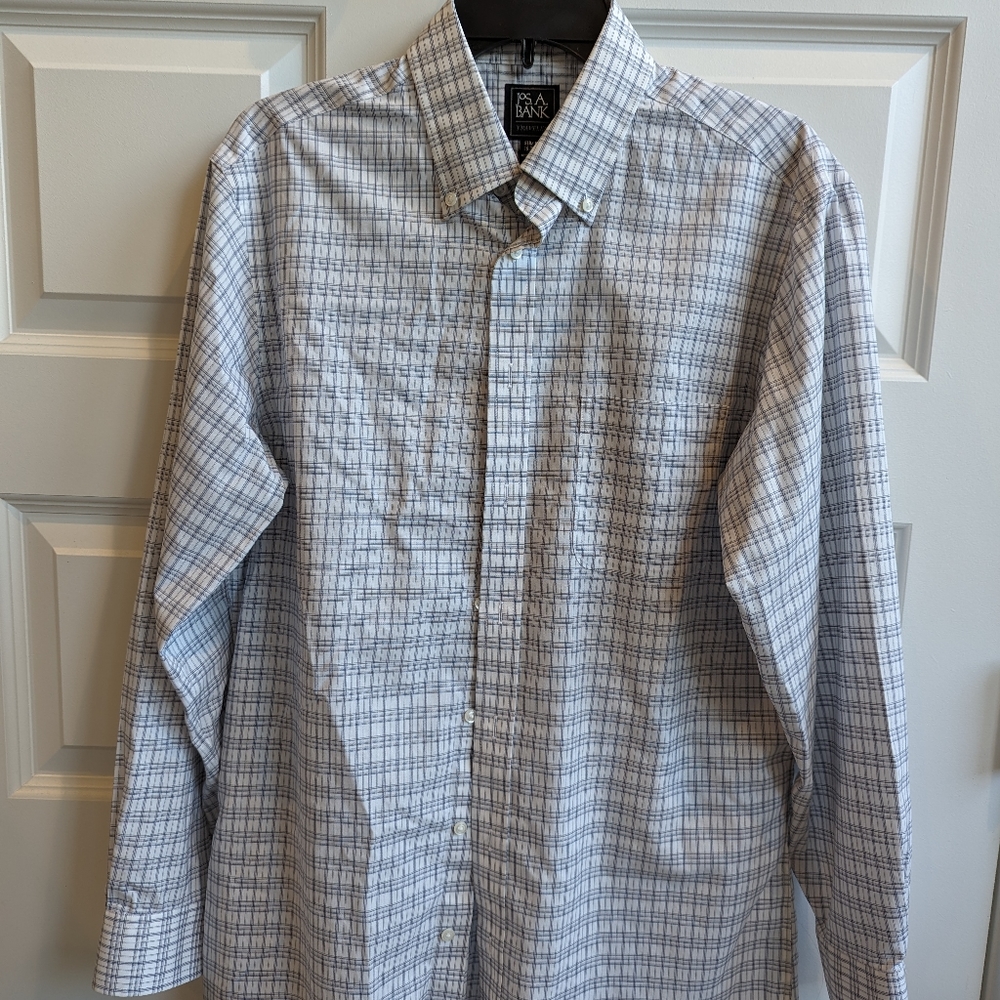 Joseph A Bank Traveler Slim fit dress shirt
